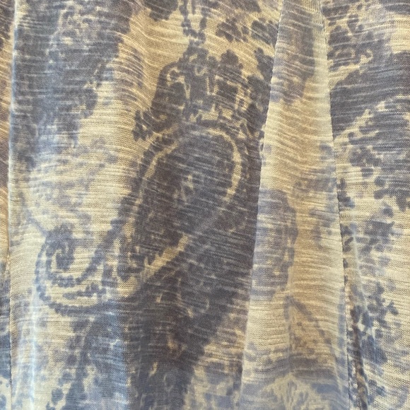 Tommy Bahama Paisley Print Tank and Maxi Skirt Matching Small Blue & White - Picture 2 of 3